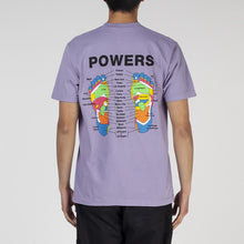 Load image into Gallery viewer, Powers Reflexology T-shirt / Light Purple
